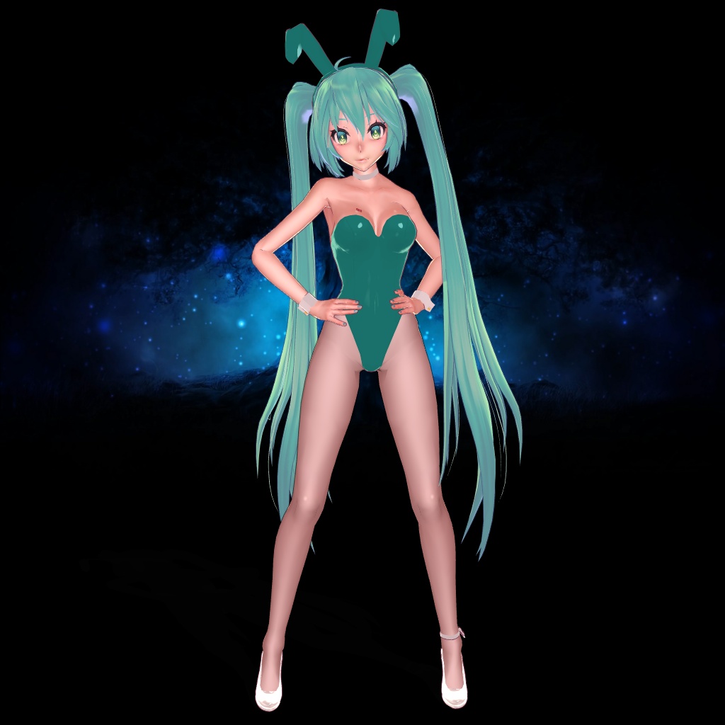 Hatsune Miku Huge Lactating Breasts - Mmd big tits miku - Big tits - Video XXX