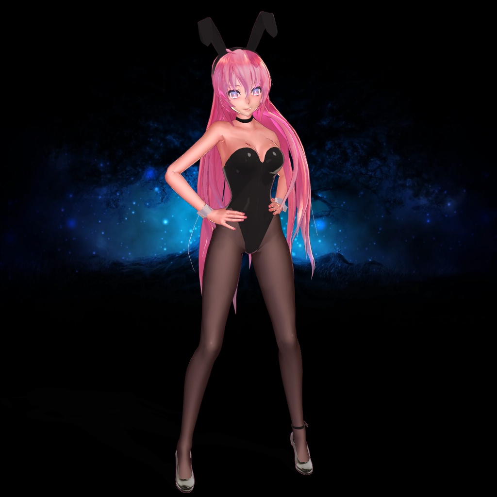 MMD Model : Bunny Luka.