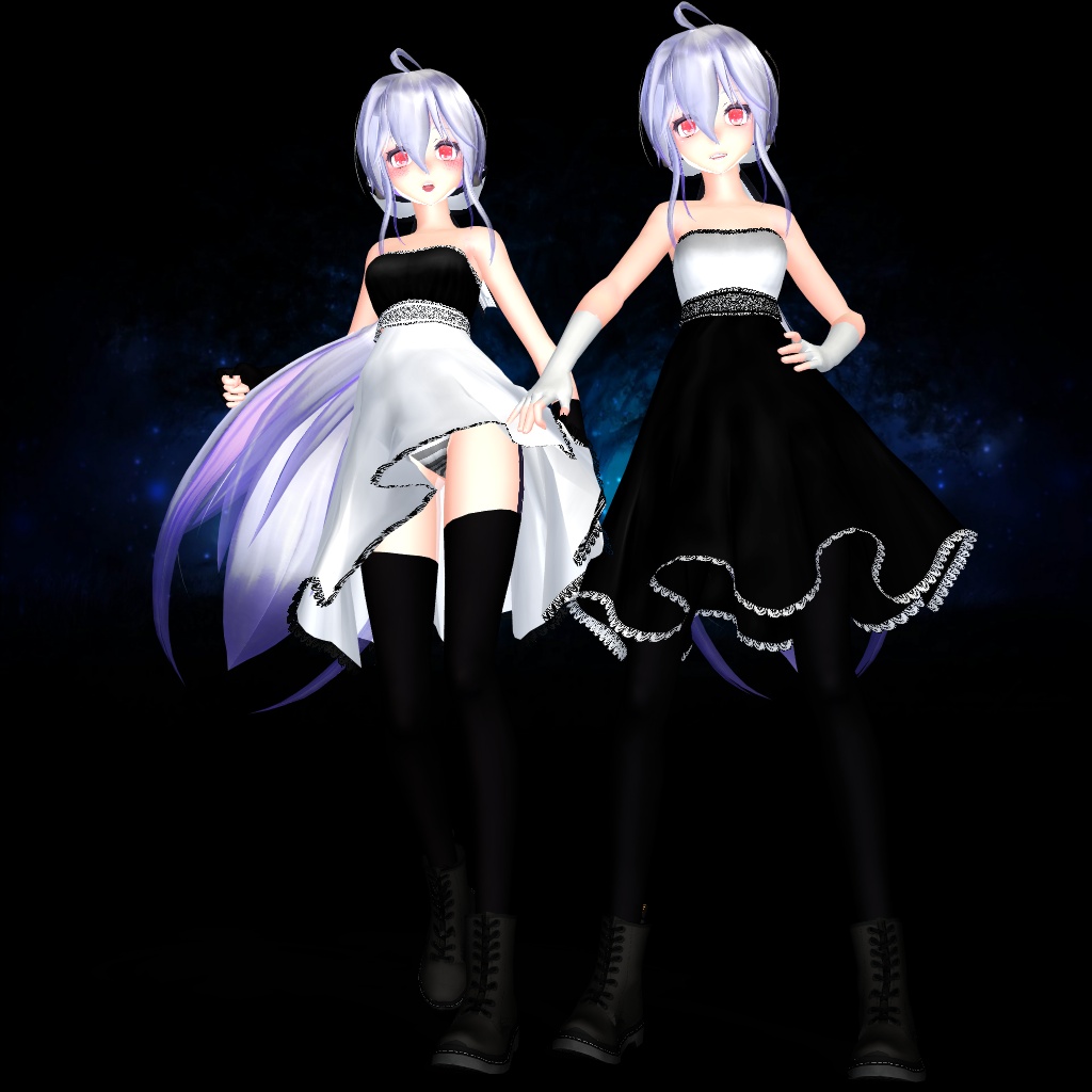 Ммд это. MMD Haku в 3d. 3d MMD. MMD персонажи. ММД модели.