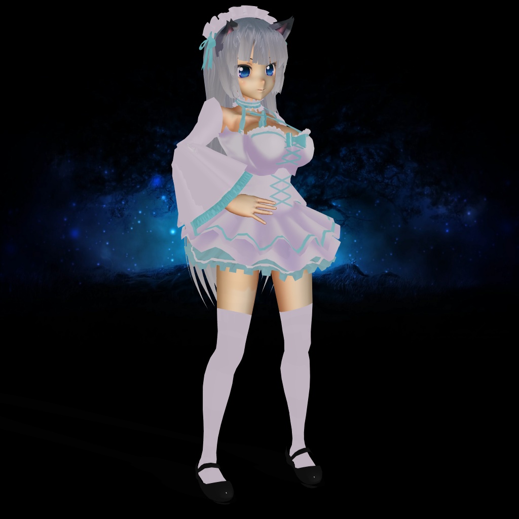 MMD Model : Ivory.