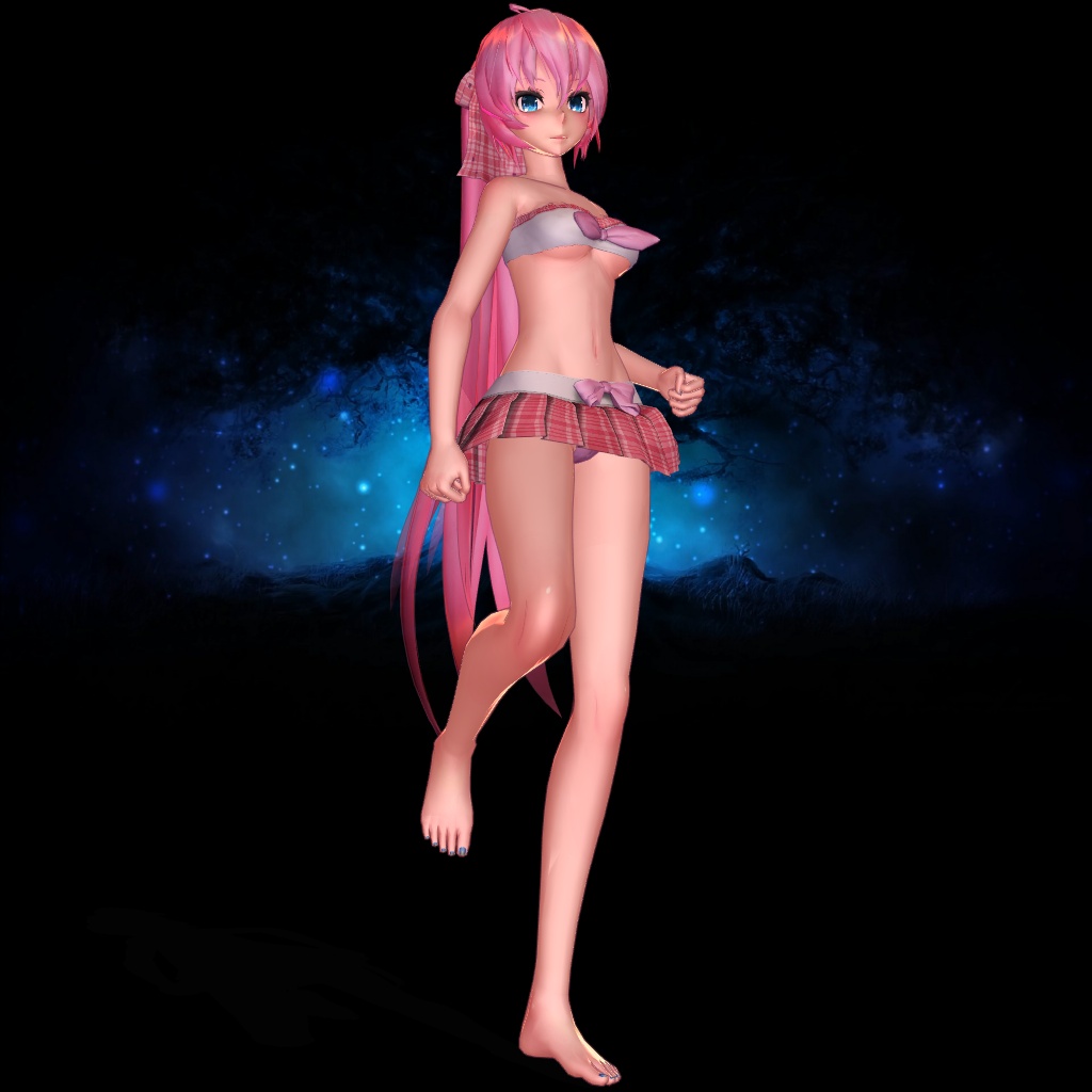 MMD Model : Luka Swimsuit P.