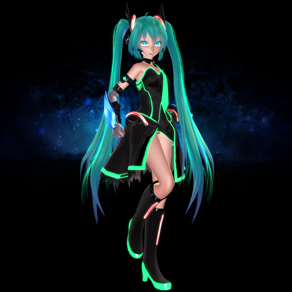 Mmd miku. Хатсуне Мику ММД. Хатсуне Мику MMD. ММД тян. Хатсуне Мику с луком.