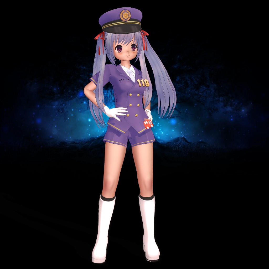 MMD Model : Yokumi Kanad by Kakomiki.